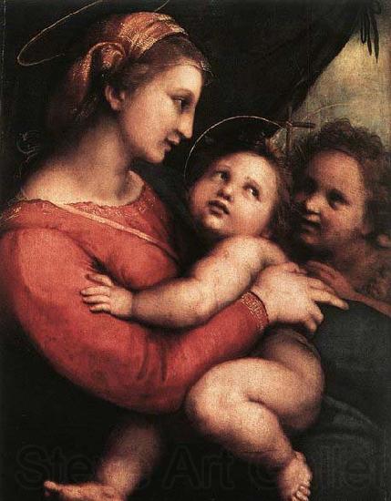 RAFFAELLO Sanzio Madonna della Tenda